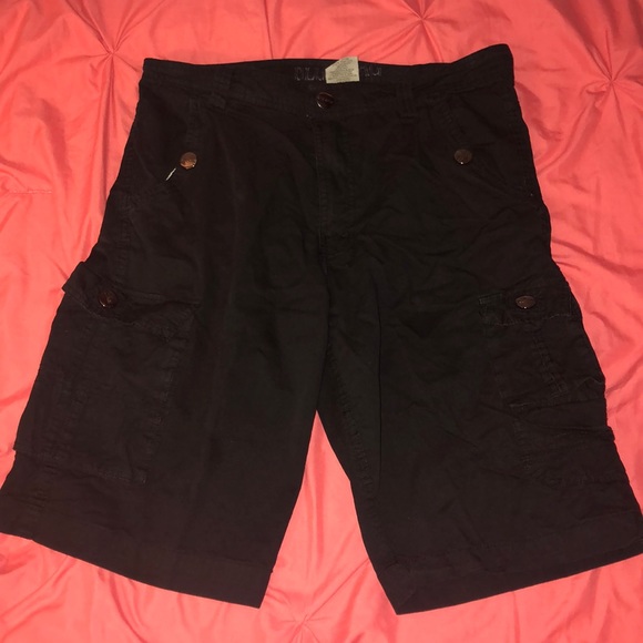 blue rag Other - Black Cargo Shorts